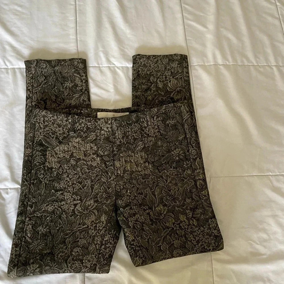 Golden Goose metallic embroidered skinny pants - Picture 1 of 11